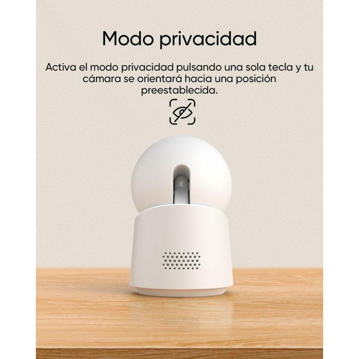 Eufy C220 Cámara de Seguridad IP Interior Bombilla 2K Giro 360° Detección IA Visión Nocturna WiFi Compatible Google/Alexa 21