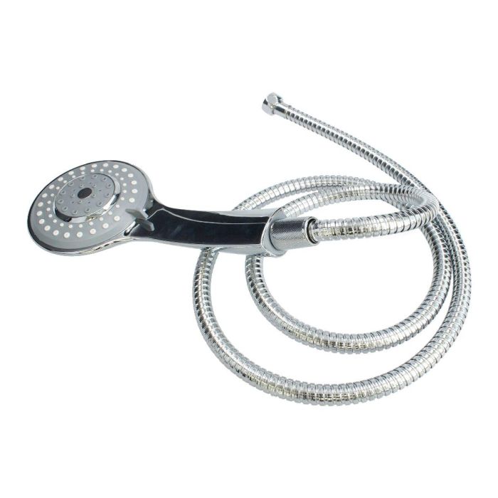 Alcachofa de ducha con manguera Fontastock H 1/2" 2 m 1 Alcachofa de ducha con manguera Fontastock H 1/2" 2 m 1