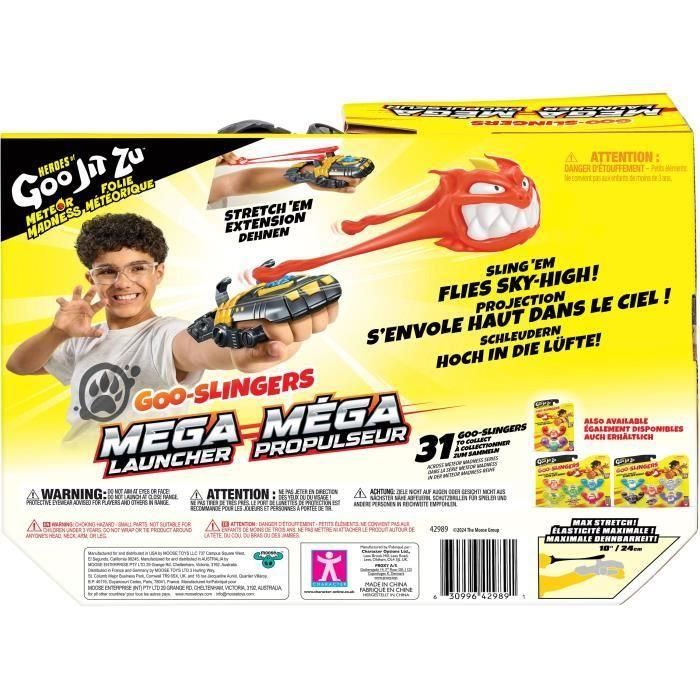Mega Launcher - Juego de disparos - HÉROES DE GOO JIT ZU - 3 Goo Slingers 5