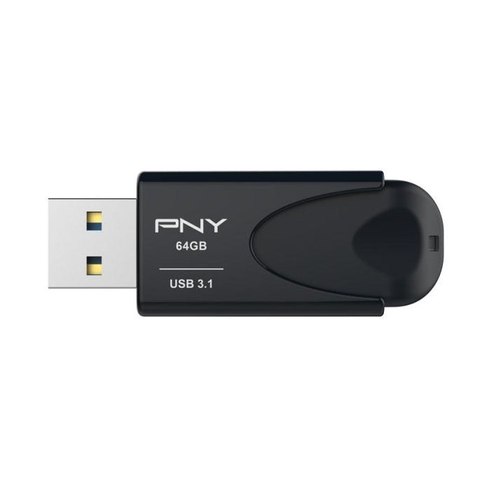 Memoria USB PNY Attaché 4 Negro 64 GB 3