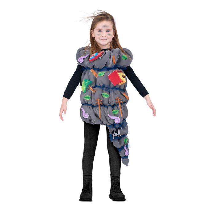 Disfraz tornado vestido con accesorios talla one size child 4