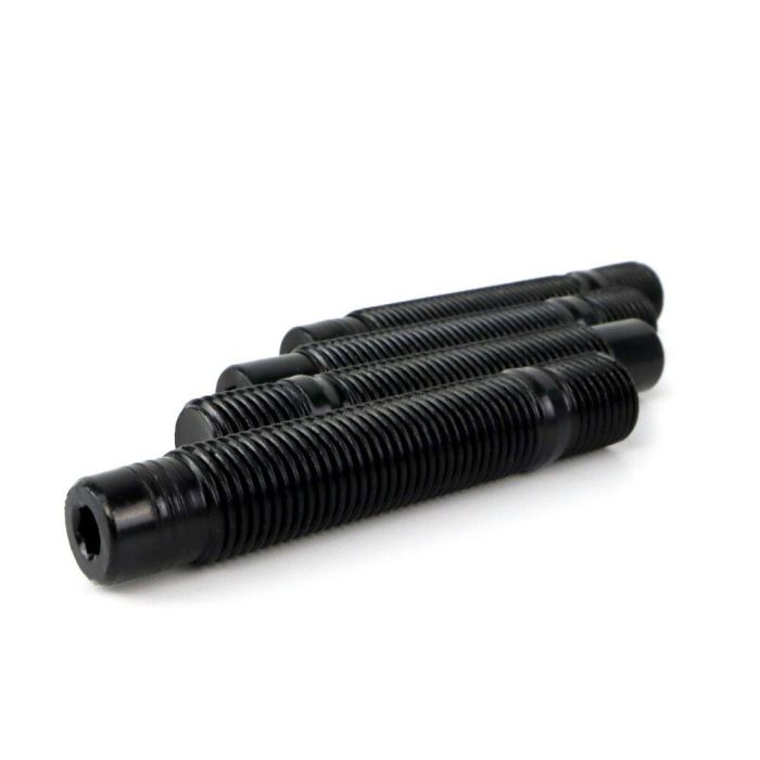 Tornillos Espárragos OMP Negro 4 uds 100 mm M14 x 1,25 Tornillos Espárragos OMP Negro 4 uds 100 mm M14 x 1,25
