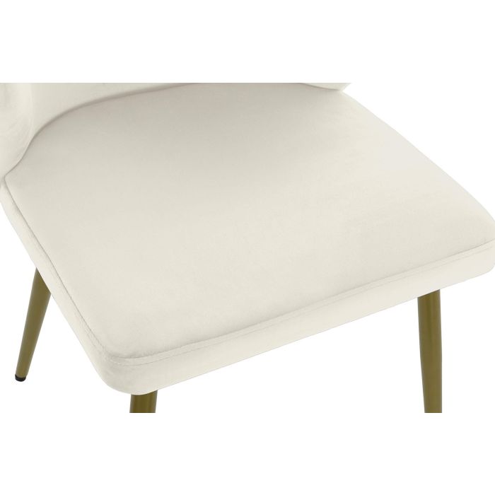 Silla Glam DKD Home Decor Blanco Negro 58 x 78 x 58 cm 1 Silla Glam DKD Home Decor Blanco Negro 58 x 78 x 58 cm 1