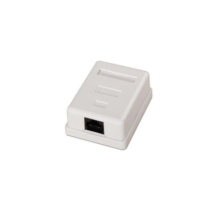 Roseta de Superficie Aisens A139-0301/ Cat.6/ 1 Toma