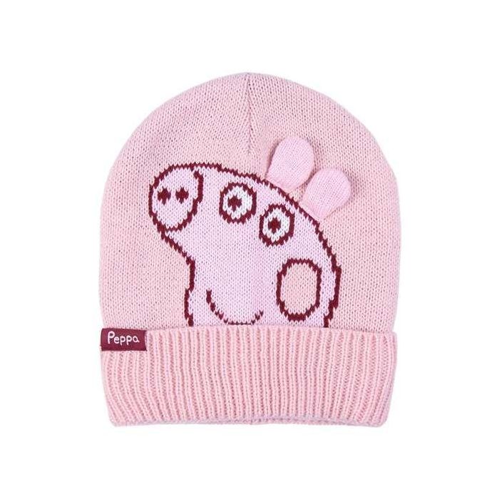 Gorro punto jacquard peppa pig