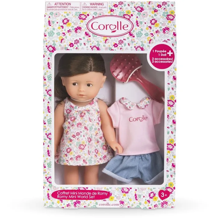 Corolle Conjunto de Muñecas Mini World of Romy 20 cm para Niñas +3 Años COR4062013240237