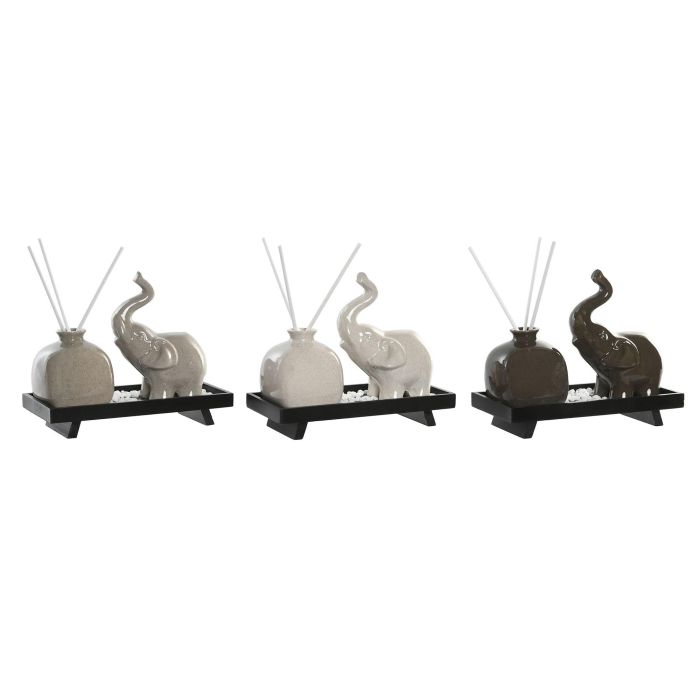 Ambientador Mikado Oriental DKD Home Decor Blanco Gris 9 x 16 x 20 cm Set de 2 (6 Unidades) Ambientador Mikado Oriental DKD Home Decor Blanco Gris 9 x 16 x 20 cm Set de 2 (6 Unidades)