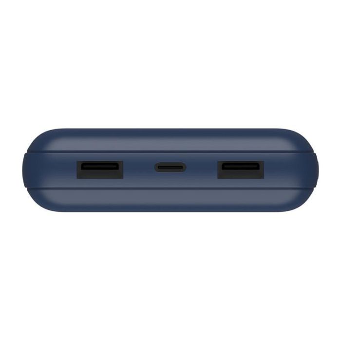 Belkin Power Bank Qi 20K mAh, 2 USB-A y 1 USB-C, Azul 3