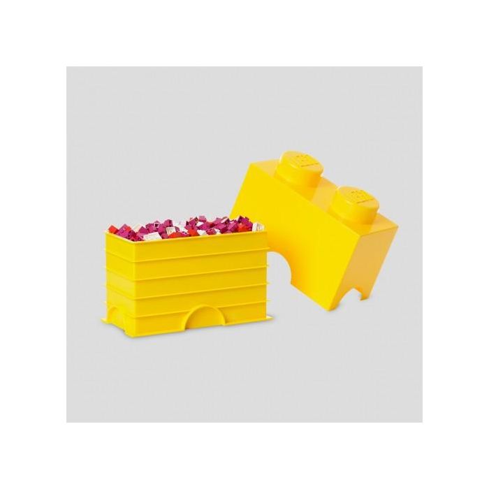 Room Copenhagen LEGO Storage Brick 2 gelb (gelb) 1 Room Copenhagen LEGO Storage Brick 2 gelb (gelb) 1
