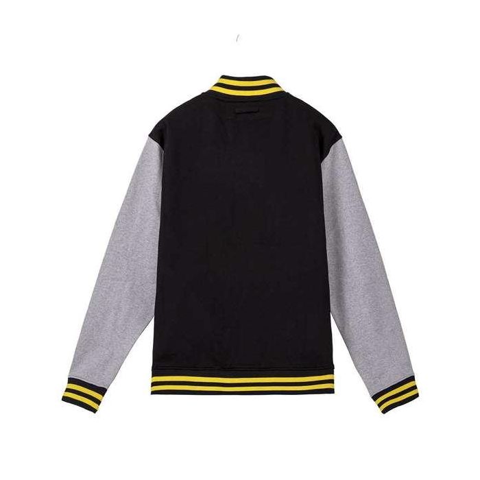 Sudadera sin Capucha Unisex Harry Potter Hufflepuff Gris Negro L 1 Sudadera sin Capucha Unisex Harry Potter Hufflepuff Gris Negro L 1