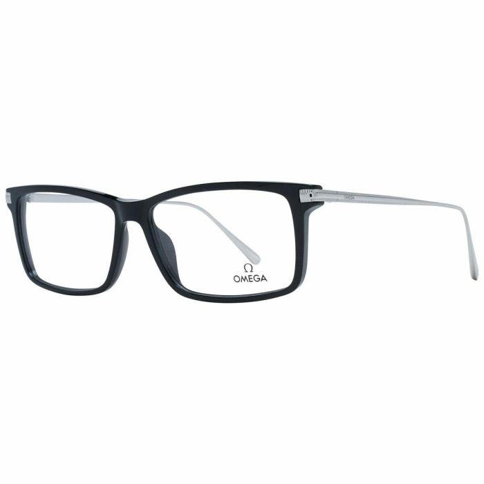 Montura de Gafas Hombre Omega OM5014-58001 Negro ø 58 mm Montura de Gafas Hombre Omega OM5014-58001 Negro ø 58 mm