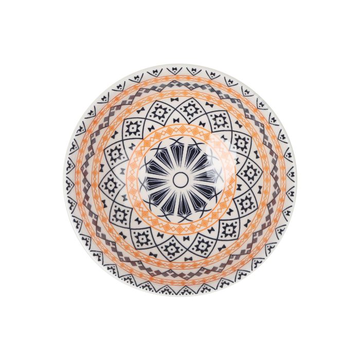 La Mediterranea Bol Aperitivo Japonés Ø15.3 x 7.2 cm con 6 Diseños Relieve "Kaito" Cerámica (18 Unidades)