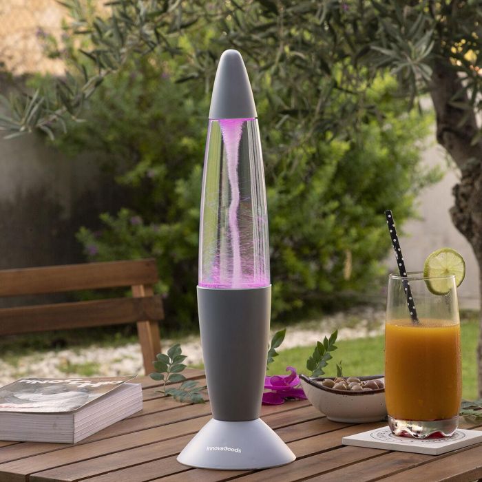 Lámpara de Lava LED Tornado Twamp InnovaGoods 10 Lámpara de Lava LED Tornado Twamp InnovaGoods 10