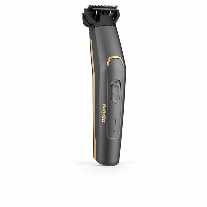 Babyliss MT987E Recortadora Multifunción 12 en 1 Cuchillas Grafito. 70 min Autonomía, Uso Rostro y Cuerpo Impermeable.