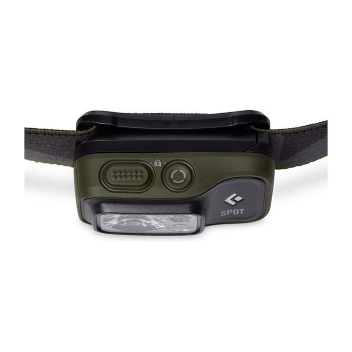 Black Diamond Spot 400 Frontall LED, Linterna de Cabeza, 400 Lúmenes, 100m Alcance, Resistente al Agua IPX8, Color Negro