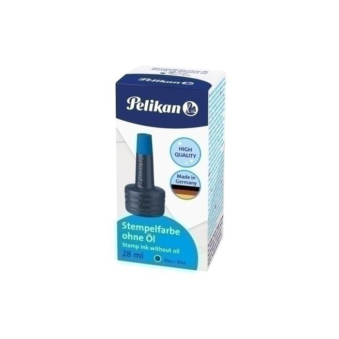 Pelikan Tinta para tampón azul 28 ml