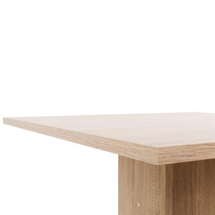 Mesa de comedor para 2 a 4 personas - Cuadrada - Clásica - Decoración de roble - GUSTAVE - L 80 xl 80 cm 3 Mesa de comedor para 2 a 4 personas - Cuadrada - Clásica - Decoración de roble - GUSTAVE - L 80 xl 80 cm 3