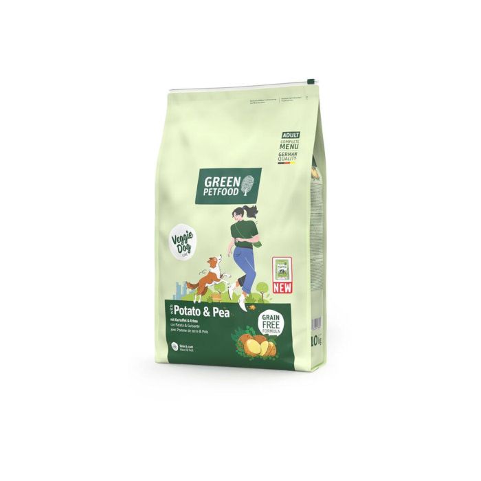 Pienso Green Petfood Veggie Dog Adult Patatas Guisantes 10 kg 2 Pienso Green Petfood Veggie Dog Adult Patatas Guisantes 10 kg 2