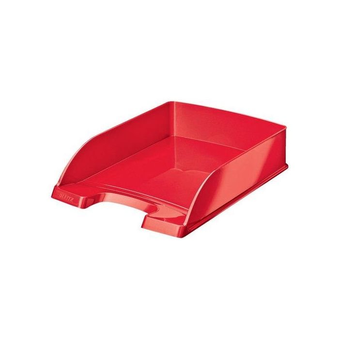 Bandeja Sobremesa Leitz Wow Rojo Metalizado