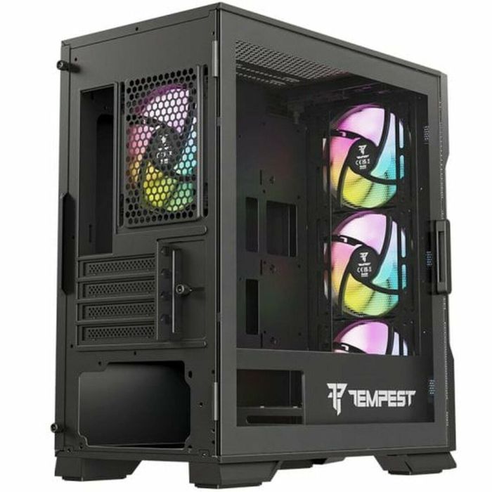 Caja Semitorre ATX Tempest Stockade Negro 4