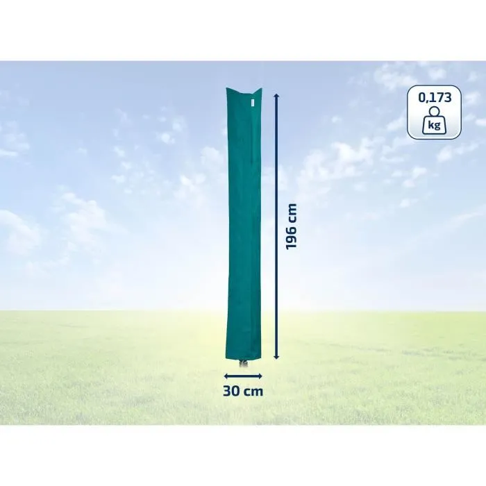 Leifheit Funda Protectora para Secadora de Paraguas 85666 con Cremallera, Impermeable, 30 x 200 cm 3 Leifheit Funda Protectora para Secadora de Paraguas 85666 con Cremallera, Impermeable, 30 x 200 cm 3