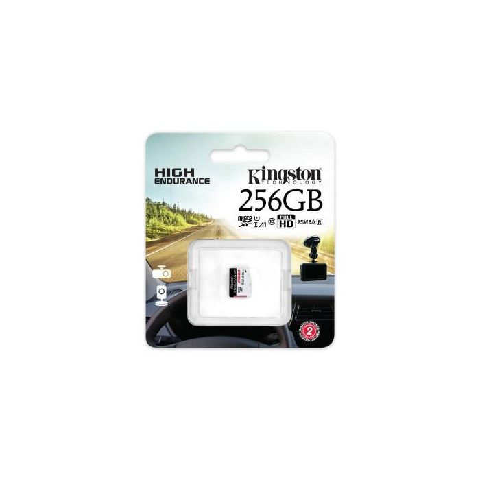 Kingston SDCE/256GB Memoria MicroSDXC 256GB UHS-I Clase 10 para Vigilancia y Cámaras de Vehículo, Resistencia Extrema 2 Kingston SDCE/256GB Memoria MicroSDXC 256GB UHS-I Clase 10 para Vigilancia y Cámaras de Vehículo, Resistencia Extrema 2