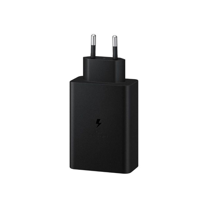 Samsung EP-T6530NBEGEU Cargador de Pared 65W Triple Puerto para Carga Rápida con 2x USB-C y 1x USB-A Negro 82