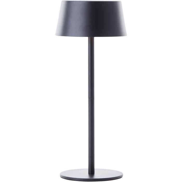 Lámpara de mesa para exterior - BRILLIANT - PICCO - LED y solar - Metal y plástico - 5 W - Negro esmerilado Lámpara de mesa para exterior - BRILLIANT - PICCO - LED y solar - Metal y plástico - 5 W - Negro esmerilado