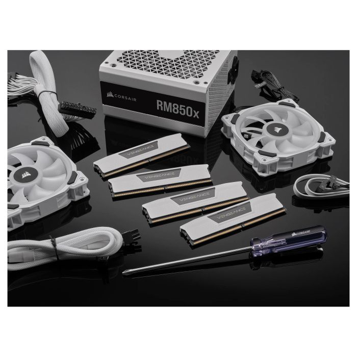 Corsair CMK32GX5M2E6000Z36W Kit de Memoria RAM Vengeance 32GB (2x16GB) DDR5 6000MHz CL36 Blanco Retail