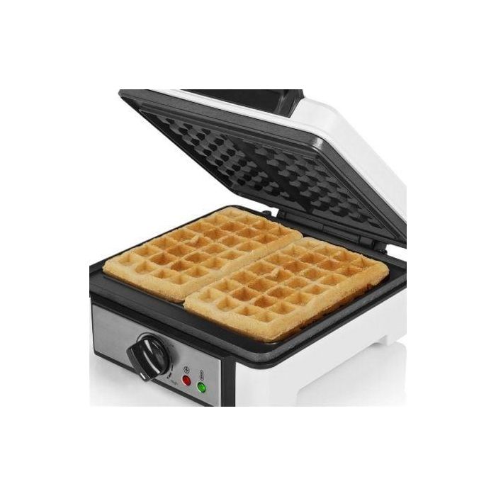 Princess 132397 Gofrera 1200W para 2 Gofres Belgas, Termostato Ajustable, Antiadherente y Fácil de Limpiar 4