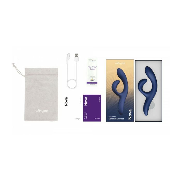 Vibrador Punto G We-Vibe Nova 2 Azul 8