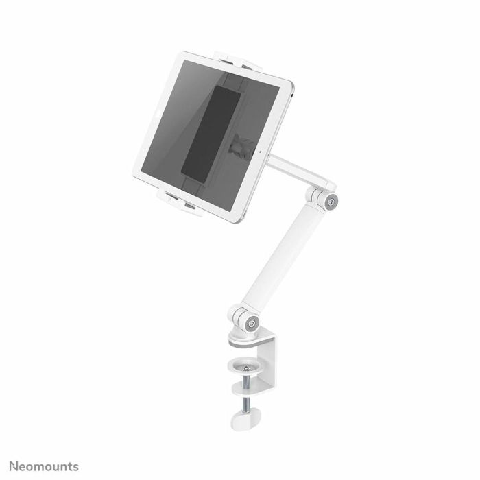 Neomounts DS15-545WH1 Soporte de Escritorio Universal para Tablets 4.7-12.9" con Pinza, Orientación 360° y Multiposición Blanco 5