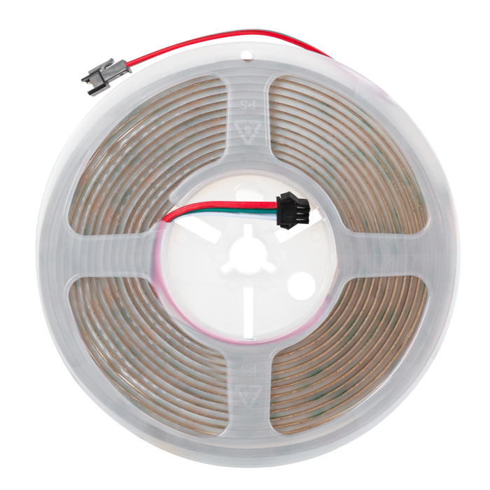 Tira LED COB Digital RGBIC WS2811 1000 LED/m 20 Píxeles/m 5m 19W/m 24V DC IP20 CRI90 Ancho 12mm Corte 5cm 1 Tira LED COB Digital RGBIC WS2811 1000 LED/m 20 Píxeles/m 5m 19W/m 24V DC IP20 CRI90 Ancho 12mm Corte 5cm 1