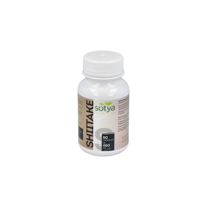 Sotya Shiitake Extracto 108 mg Polisacáridos para Apoyo Inmune Natural 90 Cápsulas