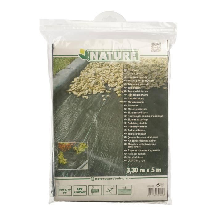 NATURALEZA Pajote especial para paisajes en polipropileno tejido 3,30x5m - Negro 3 NATURALEZA Pajote especial para paisajes en polipropileno tejido 3,30x5m - Negro 3