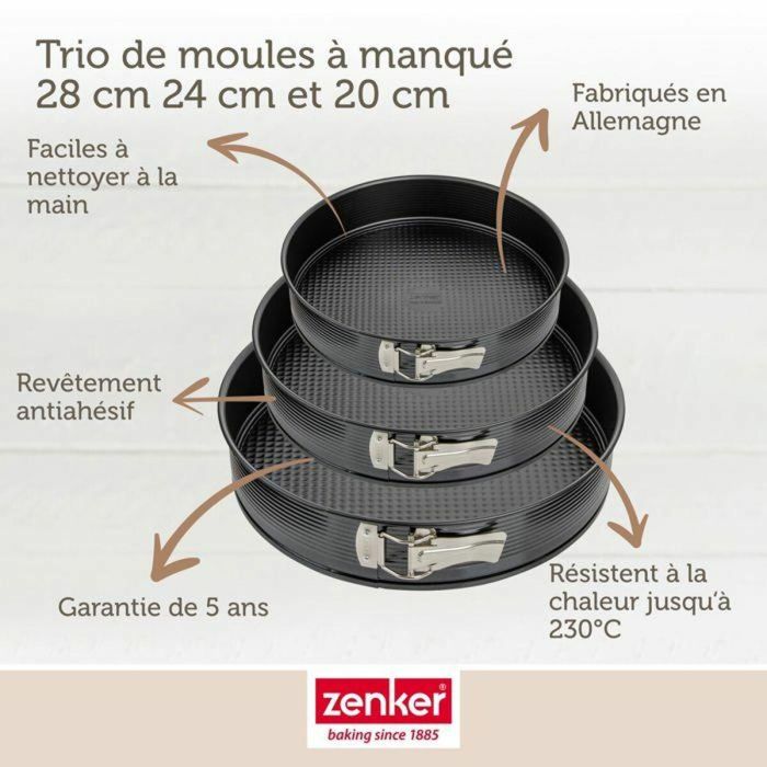 Molde Desmontable Zenker 4 Molde Desmontable Zenker 4