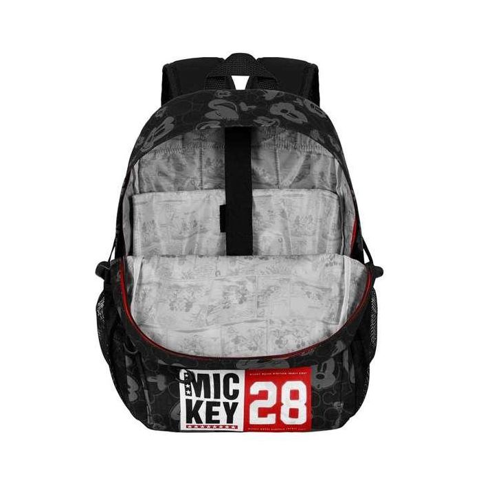 Karactermania Mochila Fight FAN 2.2 Mickey Mouse Year 44 x 31 x 18 cm Negro Ripstop 4