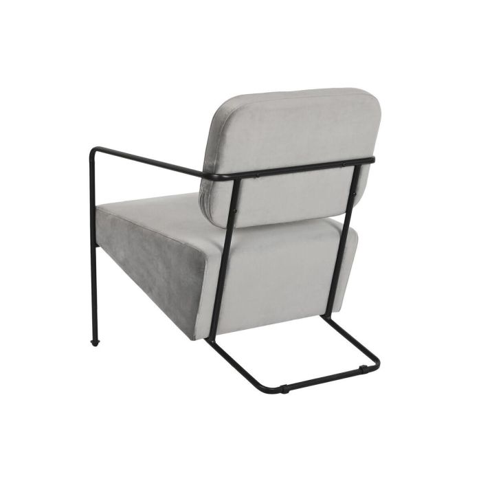 Butaca DKD Home Decor Gris 71 x 72 x 55 cm 2 Butaca DKD Home Decor Gris 71 x 72 x 55 cm 2
