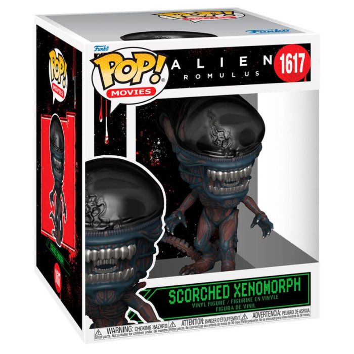 Funko Pop Vinilo Scorched Xenomorph Alien: Romulus - Figura de 9 cm con Caja Original 1 Funko Pop Vinilo Scorched Xenomorph Alien: Romulus - Figura de 9 cm con Caja Original 1