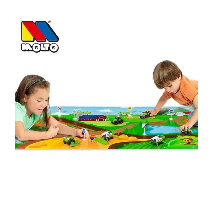 Tapiz granja con tractor 50x31x5,50 cm 4 Tapiz granja con tractor 50x31x5,50 cm 4