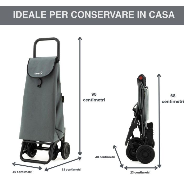 Carro de Compra Garmol 218G4 TRA Gris 1