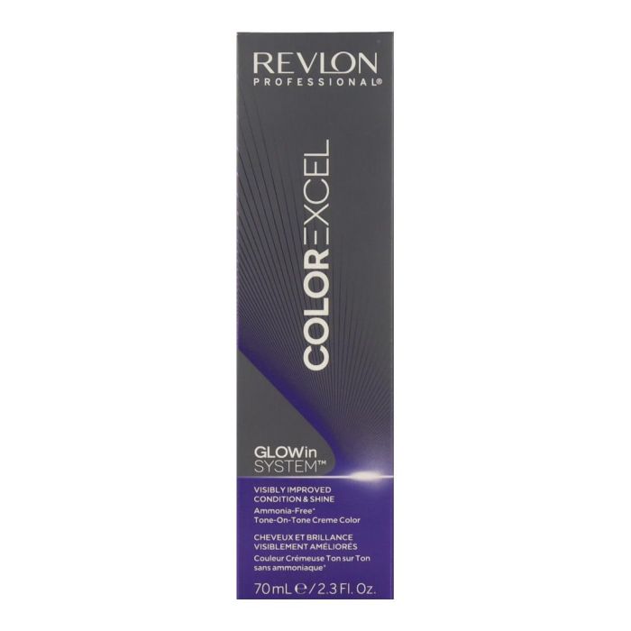 Revlon Color Excel Glowin 6.23 – Rubio Oscuro Irisado Dorado 70ml