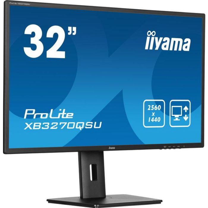 Iiyama XB3270QSU-B1 Monitor 32" IPS, 2560x1440, 100Hz, HDMI, DisplayPort, Regulable en Altura 11 Iiyama XB3270QSU-B1 Monitor 32" IPS, 2560x1440, 100Hz, HDMI, DisplayPort, Regulable en Altura 11