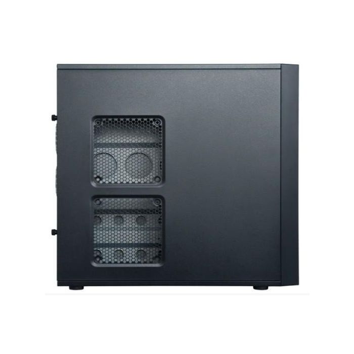 Chieftec HQ-01B-OP Midi Tower ATX/micro ATX Negro con USB 3.2 y bahías 3.5"/5.25" para PC gaming 2