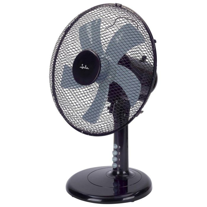 Ventilador de Sobremesa JATA JVVM3124 Negro 45 W 0 Ventilador de Sobremesa JATA JVVM3124 Negro 45 W 0