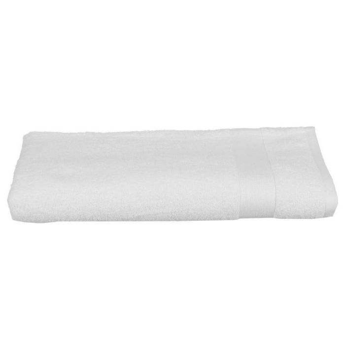 Atmosphera Toalla de Rizo 100% Algodón 100x150cm Blanco 450g/m²