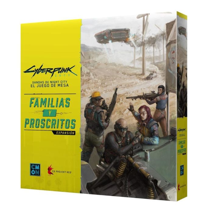 Cyberpunk 2077 CPG002ES Juego de Mesa: Familias y Proscritos Expansión para 1-5 Jugadores 0 Cyberpunk 2077 CPG002ES Juego de Mesa: Familias y Proscritos Expansión para 1-5 Jugadores 0