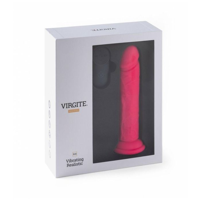 Vibrador realista Virgite Rosa 16,5 cm 4 Vibrador realista Virgite Rosa 16,5 cm 4