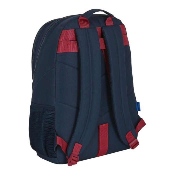 Cartera Escolar Safta Mochila Adaptable A Carro 320x160x440 mm F.C. Barcelona Corporativa 1