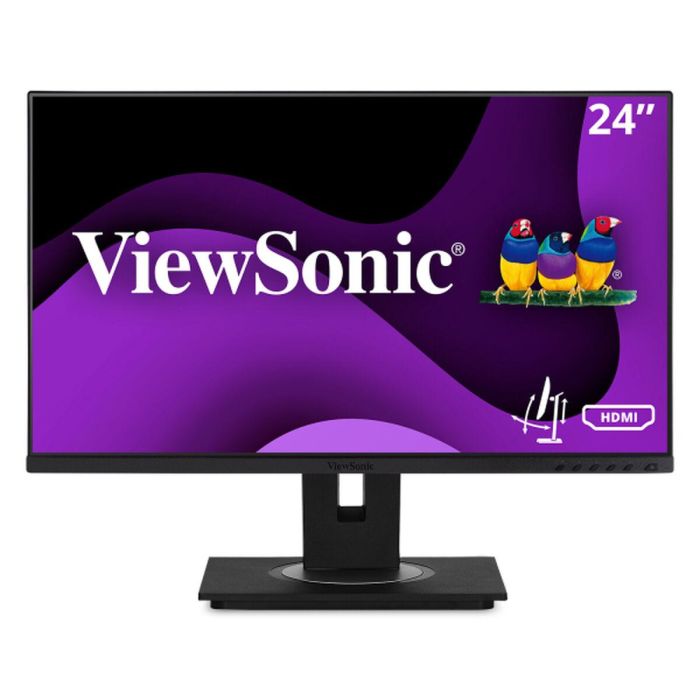 Viewsonic VG2448a Monitor para PC 24 pulgadas (61cm) Full HD 1920x1080 IPS LED Negro con Altavoces, USB y Altura Ajustable Viewsonic VG2448a Monitor para PC 24 pulgadas (61cm) Full HD 1920x1080 IPS LED Negro con Altavoces, USB y Altura Ajustable